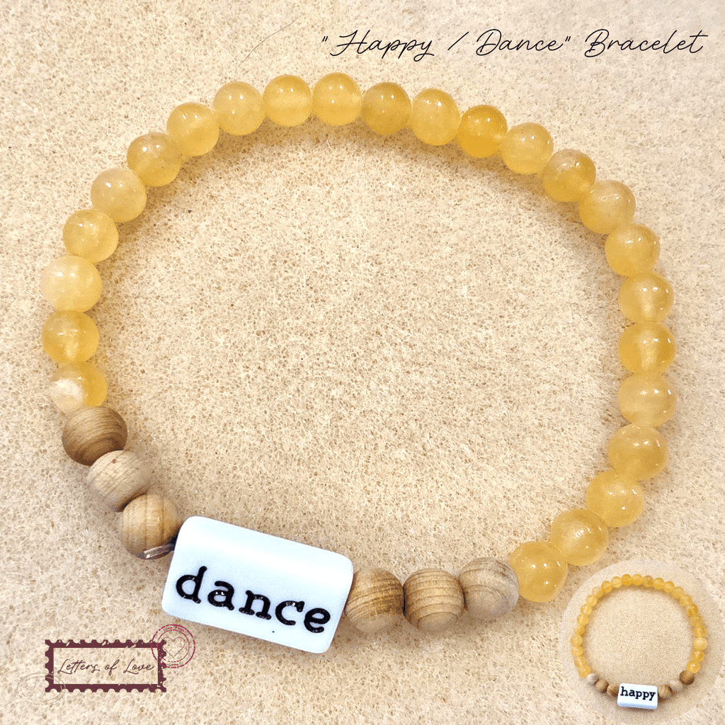 “Happy / Dance” Bracelet