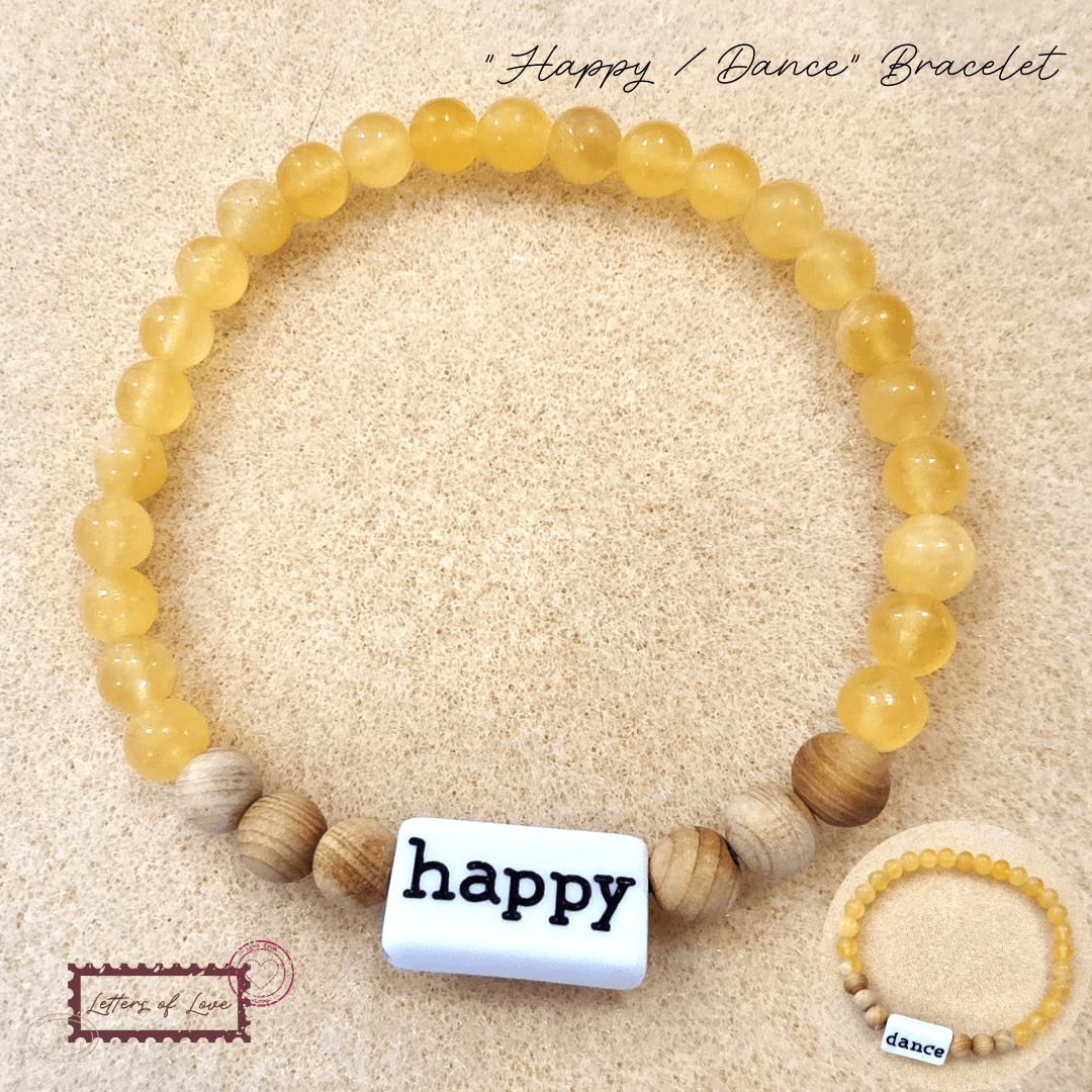 “Happy / Dance” Bracelet