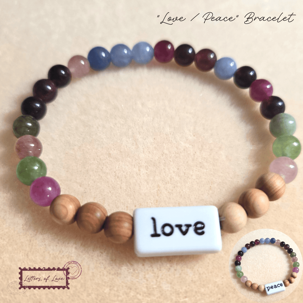 “Love/Peace” Bracelet