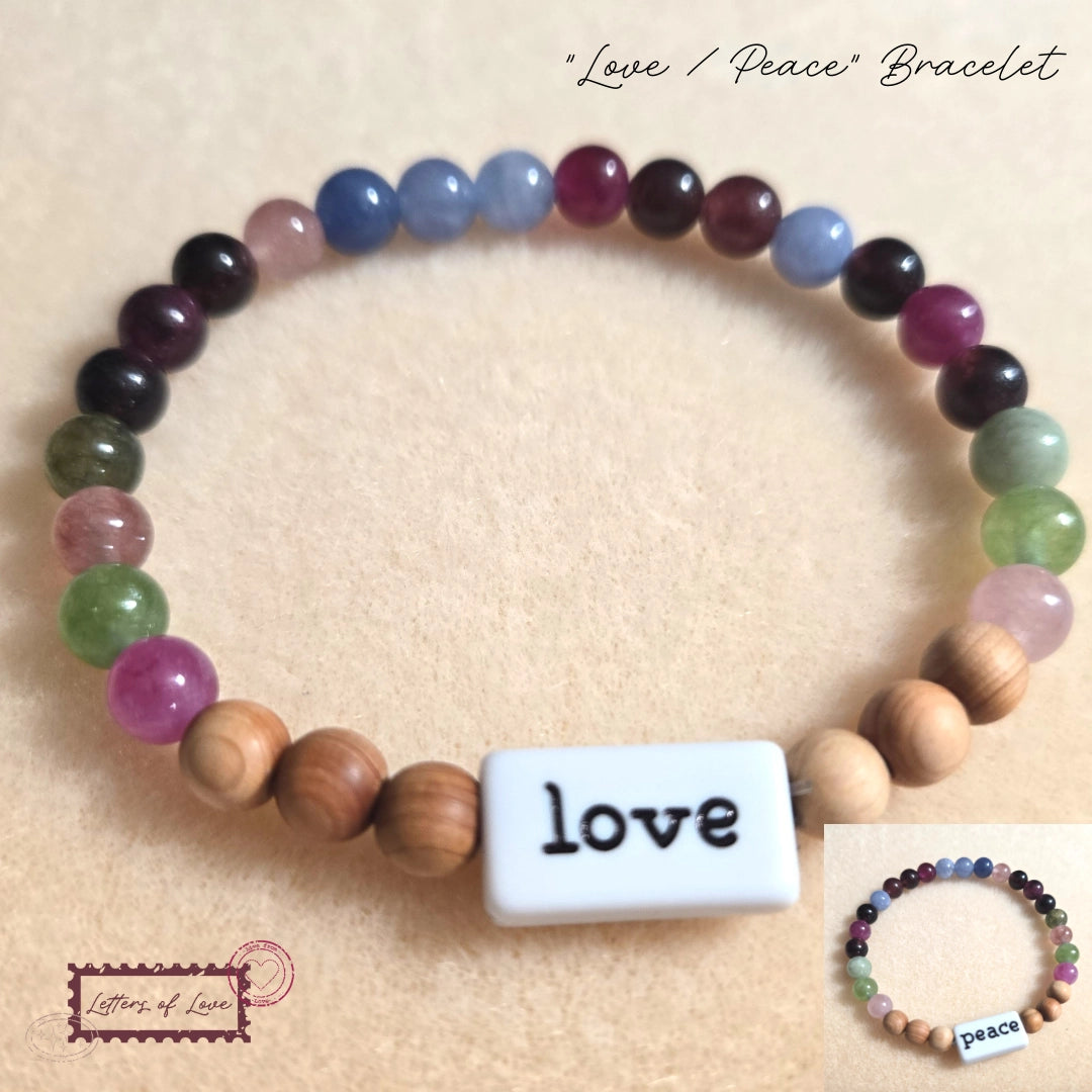 “Love/Peace” Bracelet